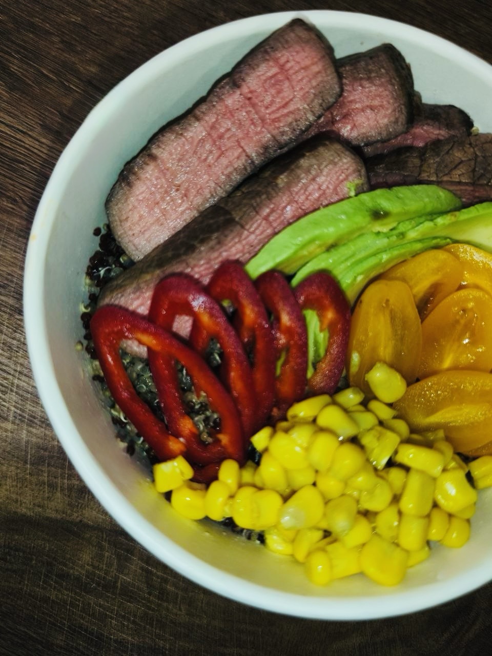 Боул с телешко месо