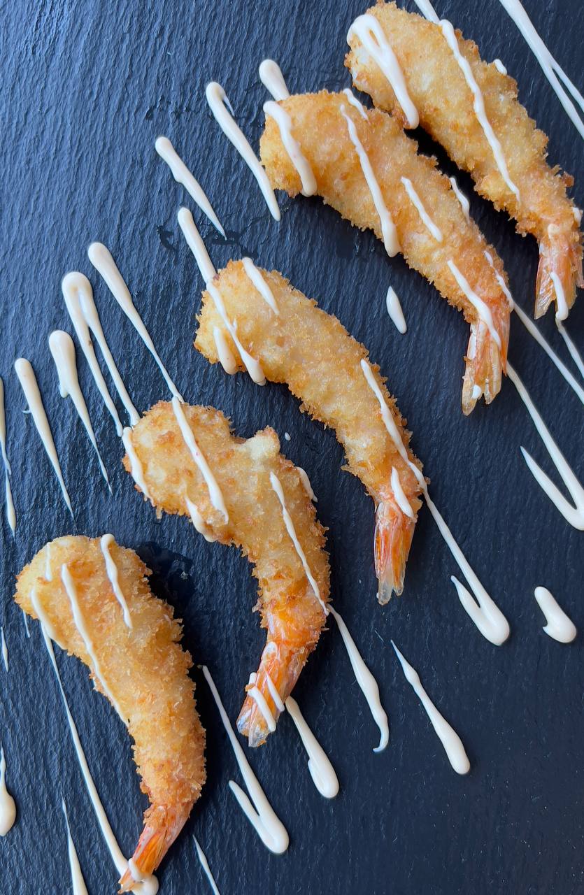 Shrimp in tempura